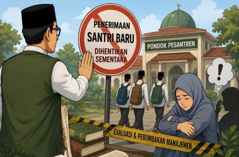 Kasus Dugaan Kekerasan Seksual Berbuntut Penghentian Penerimaan Santri Baru di Ponpes IBD